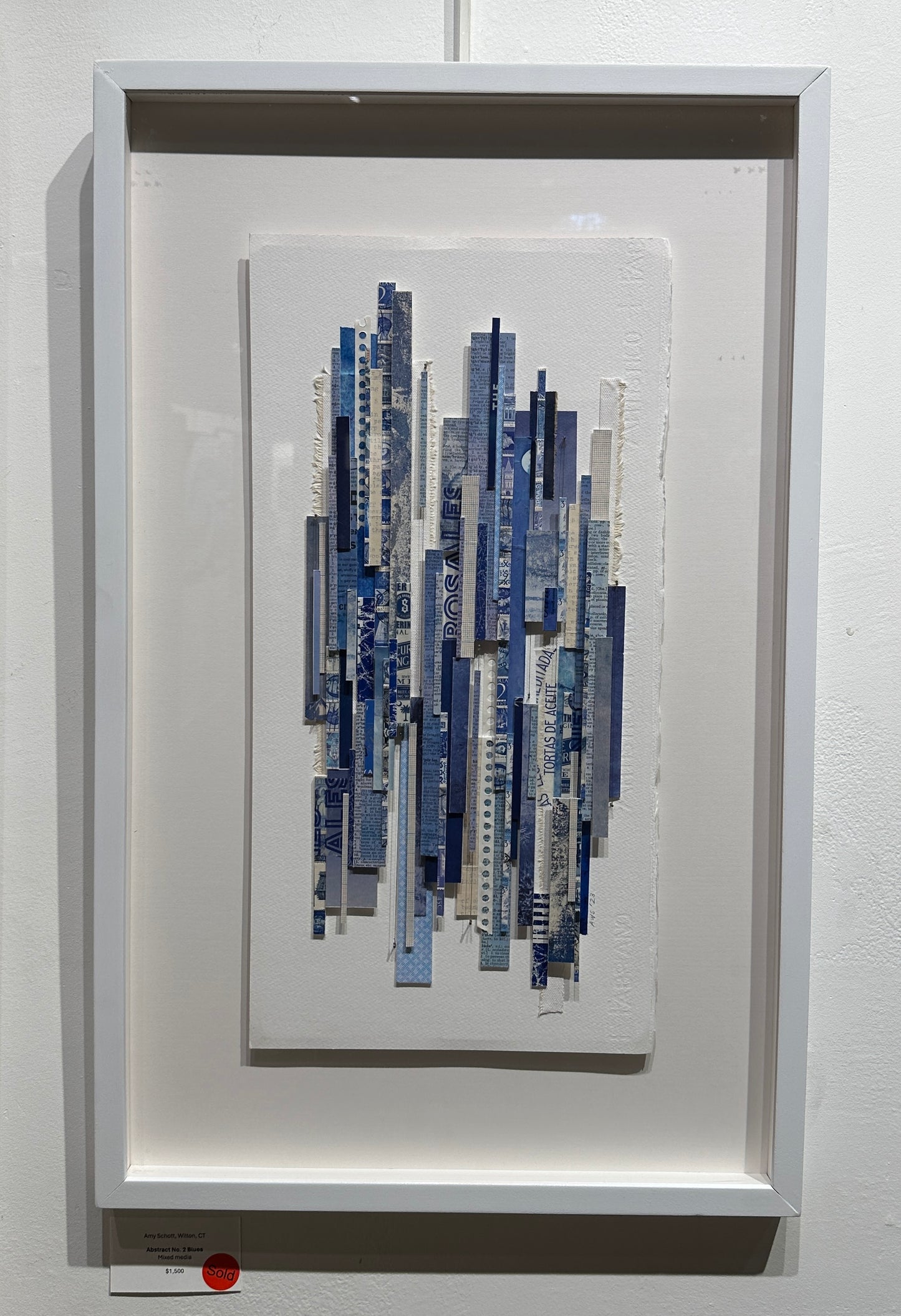 ABSTRACT NO. 2 BLUES - SOLD