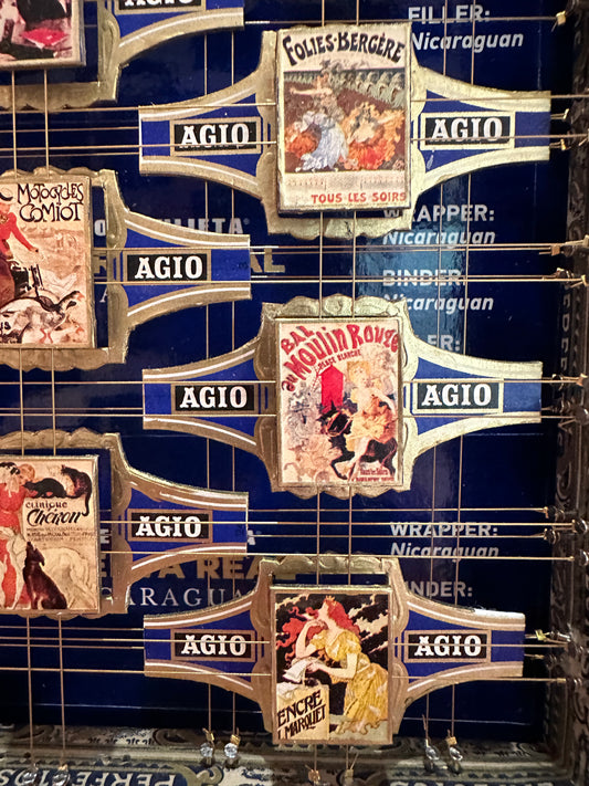 SMALL AGIO CIGAR BOX