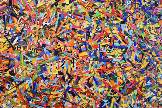 CUT CARDBOARD ABSTRACT No. 2