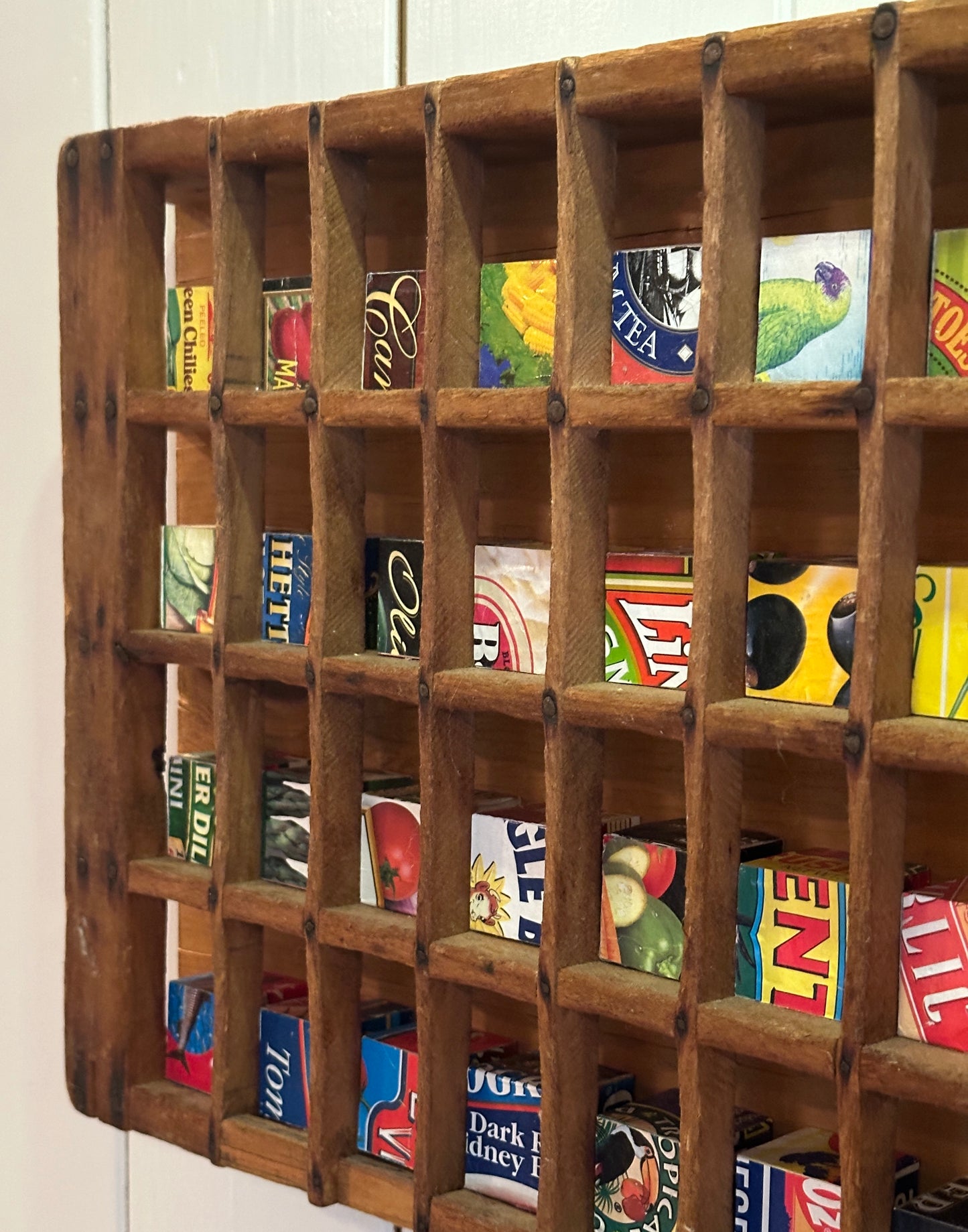 VINTAGE FOOD PACKAGING BLOCKS