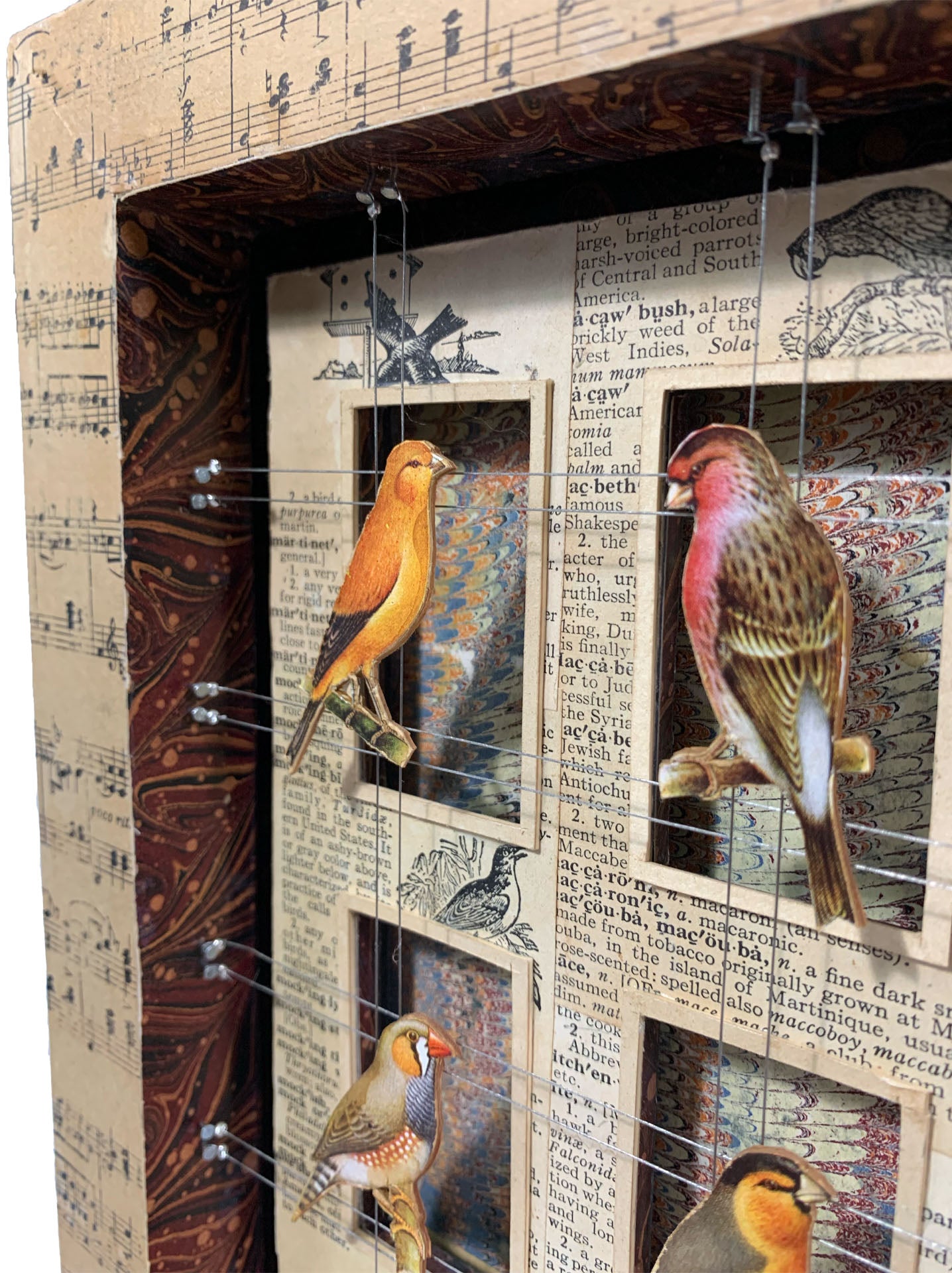 CAGE BIRDS No. 4 - Sold