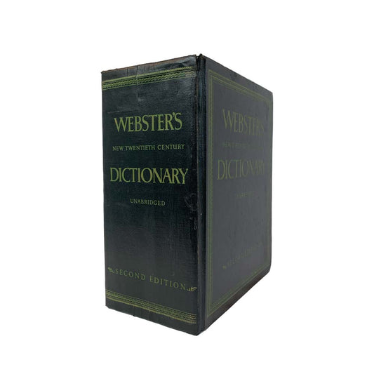 WEBSTER'S BUTTERFLY ALTERED BOOK - Sold