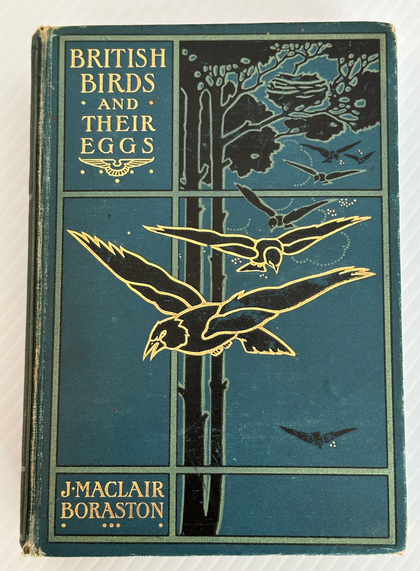 ALTERED BOOK BLACK BIRDS