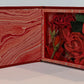 ALTERED BOOK RED ROSES