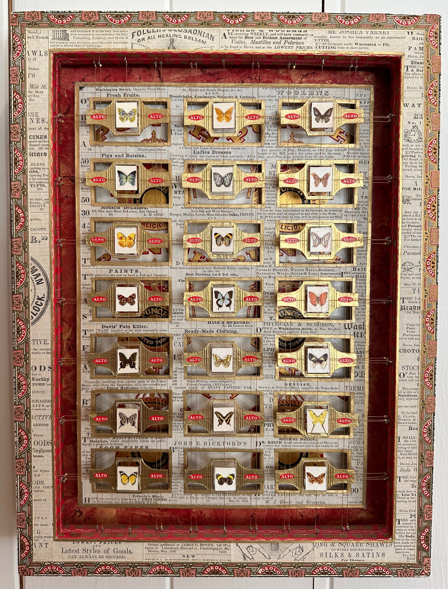 MEDIUM ALTO BUTTERFLY'S CIGAR BOX