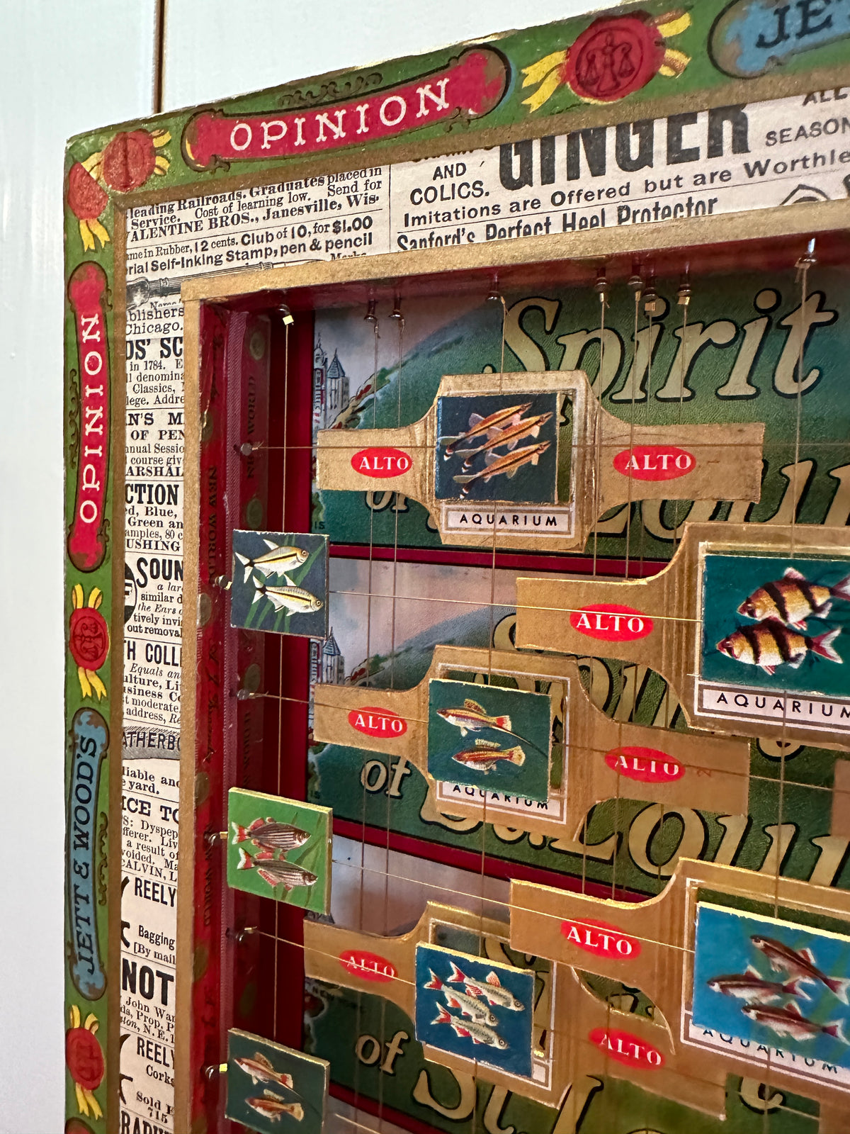 MEDIUM ALTO FISHES CIGAR BOX