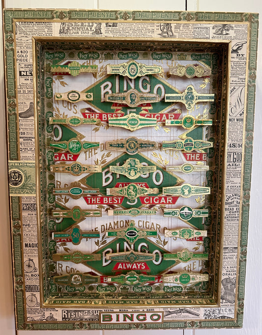MEDIUM BINGO CIGAR BOX