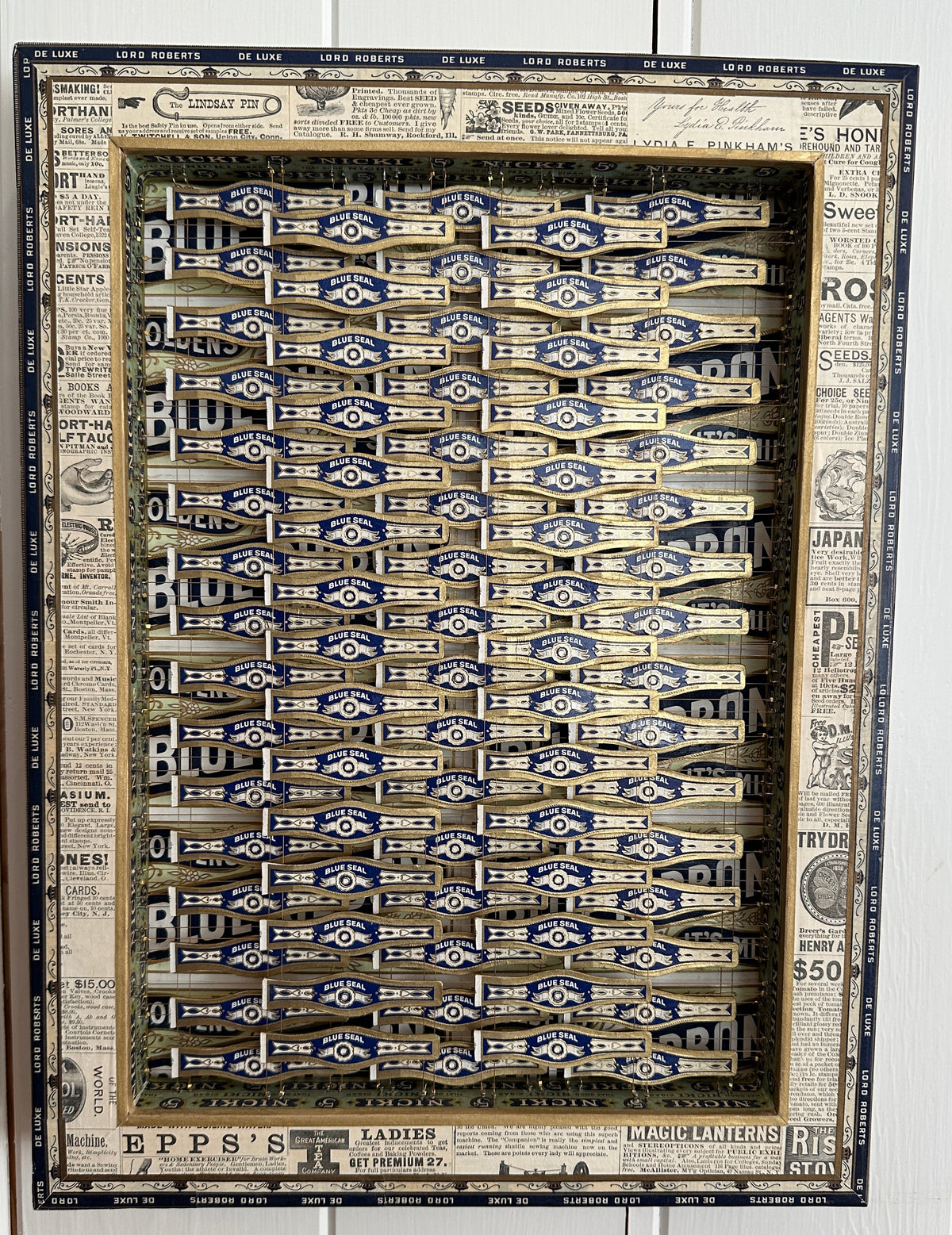 MEDIUM BLUE SEAL CIGAR BOX