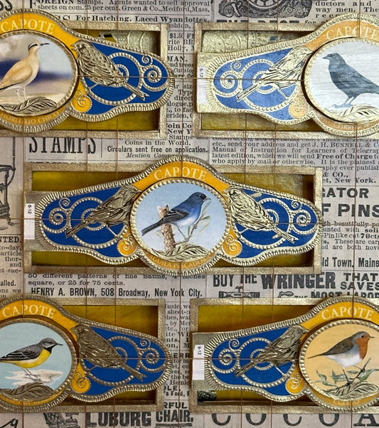 MEDIUM CAPOTE LARGE BIRDS CIGAR BOX