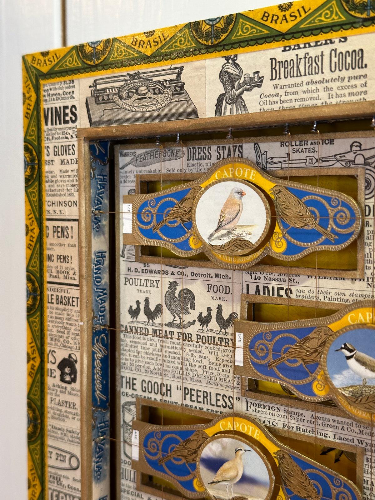 MEDIUM CAPOTE LARGE BIRDS CIGAR BOX