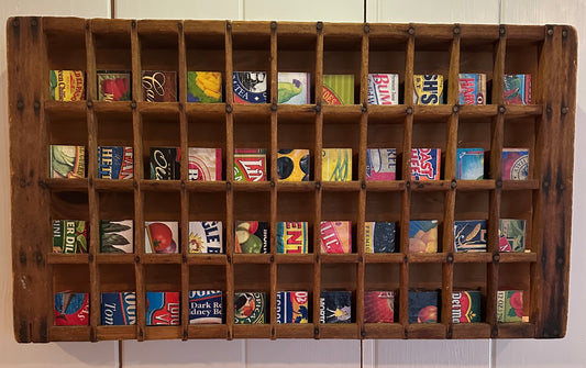 VINTAGE FOOD PACKAGING BLOCKS