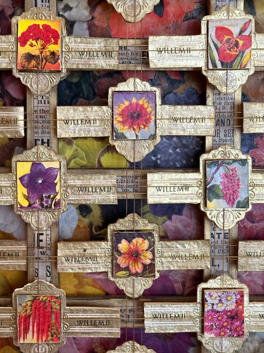 MEDIUM WILLEM II FLOWER CIGAR BOX