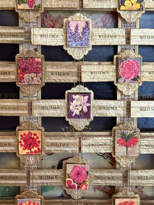 MEDIUM WILLEM II FLOWERS No. 2 CIGAR BOX