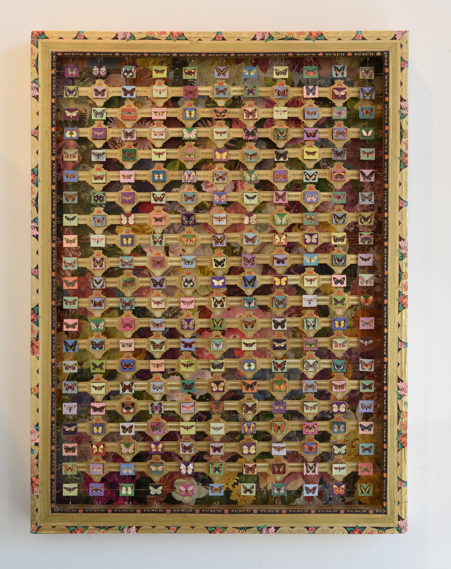 LARGE WILLEM BUTTERFLY CIGAR BAND COLLECTION