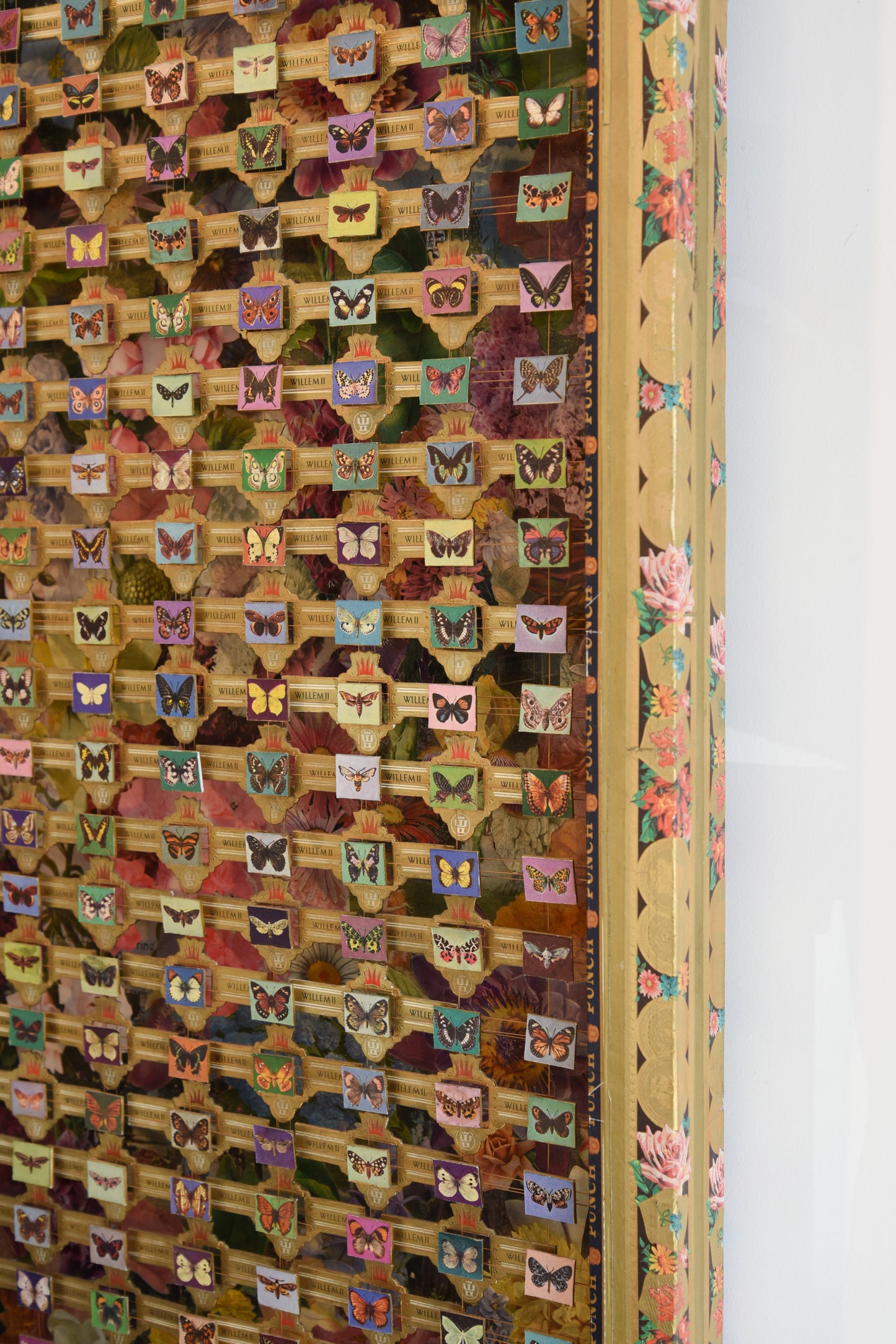 LARGE WILLEM BUTTERFLY CIGAR BAND COLLECTION