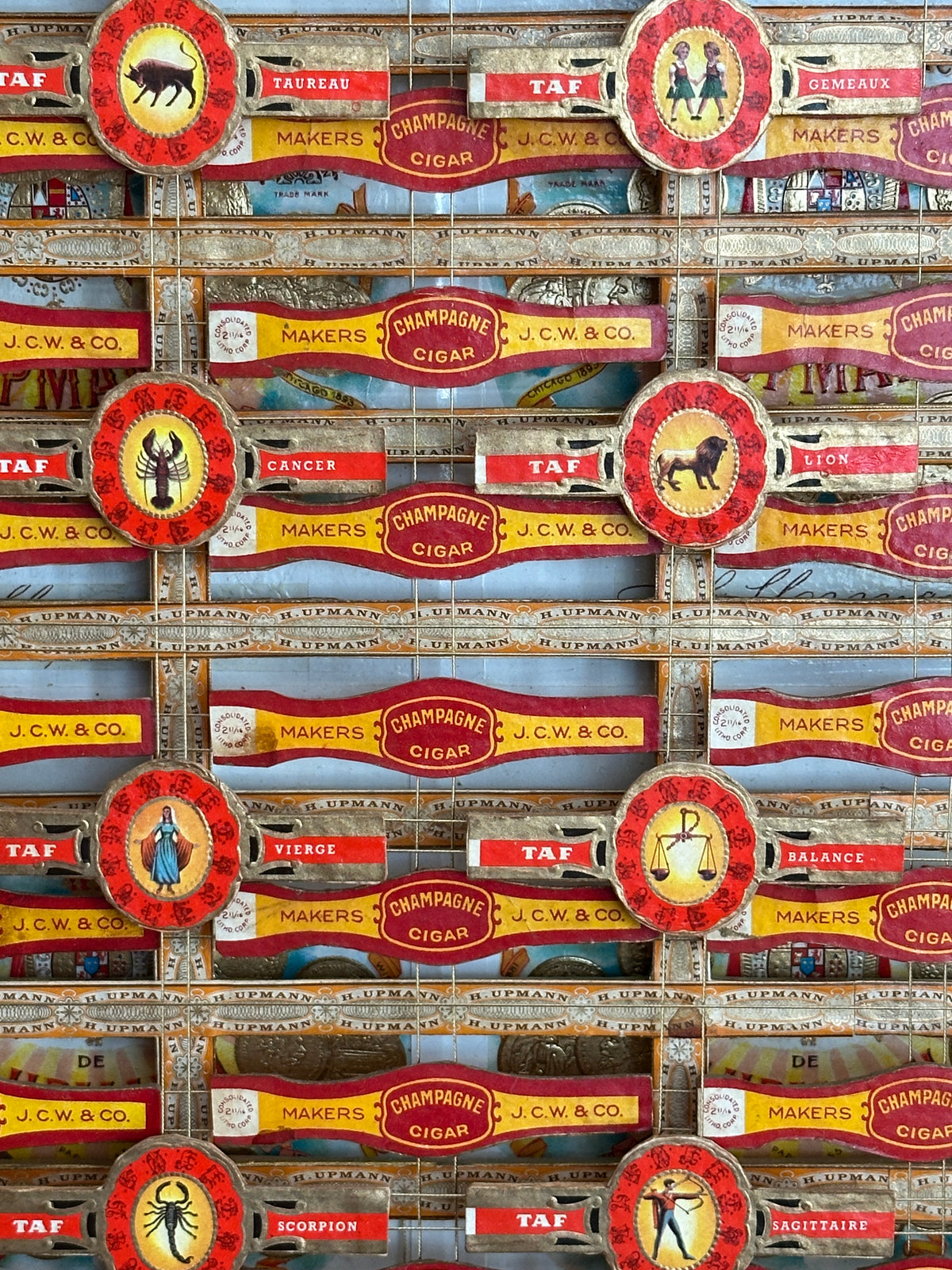 MEDIUM TAF ZODIAC CIGAR BOX