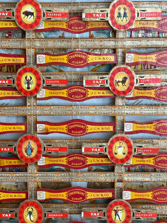 MEDIUM TAF ZODIAC CIGAR BOX