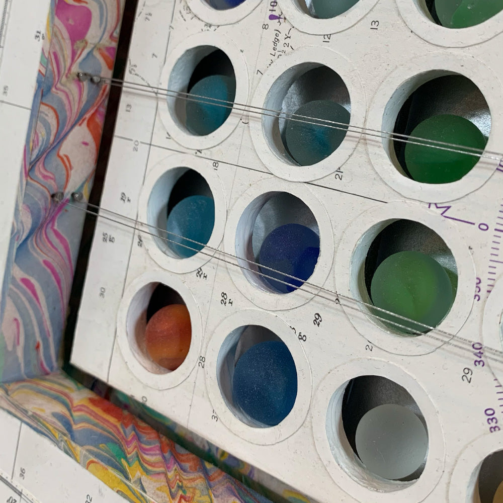 NAUTICAL SES GLASS No. 3 - Sold