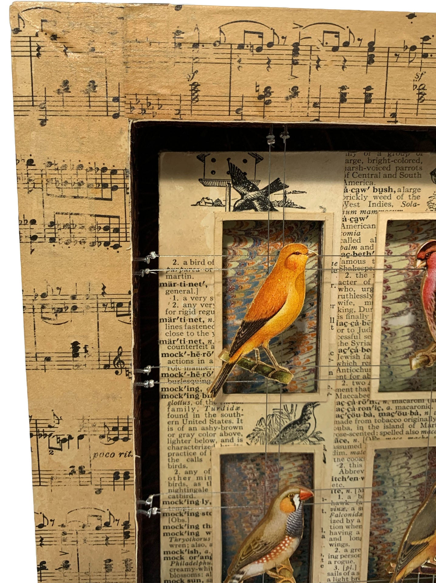 CAGE BIRDS No. 4 - Sold