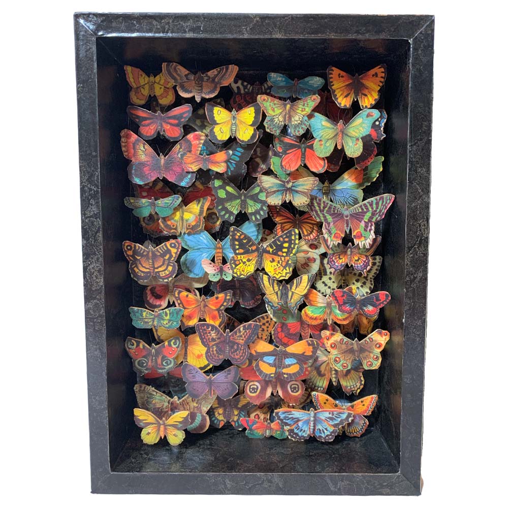 WEBSTER'S BUTTERFLY ALTERED BOOK - Sold